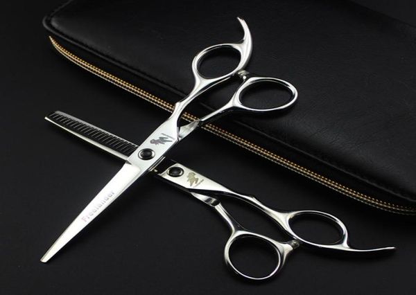 

professional 6 inch hair cutting scissors hairdressing scissors straight thinning scissors barber supplies kit salon tools cy200526850771