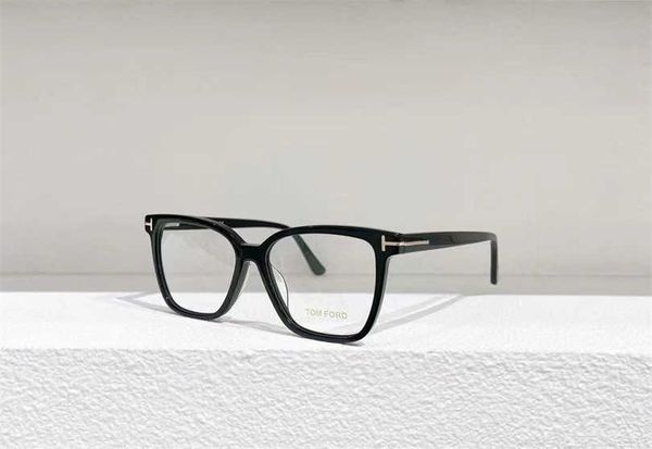 

men's and women's eyeglass plate black full tom glasses frame tf5812, White;black