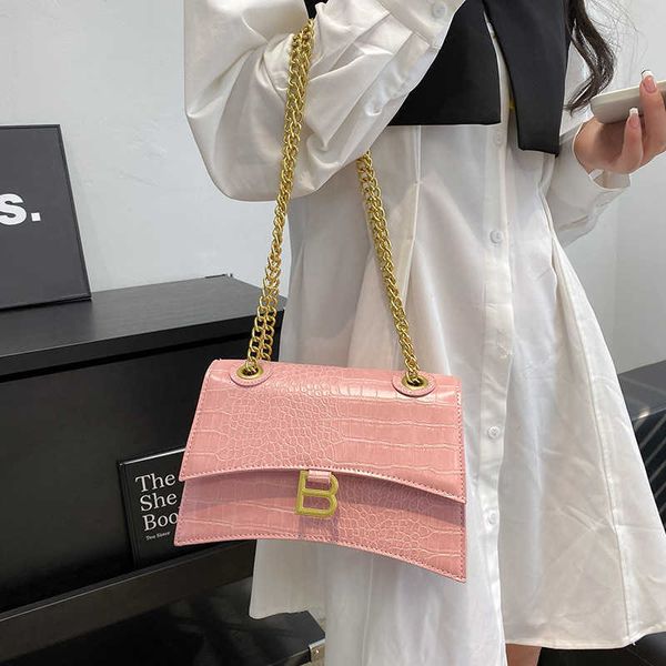

2023 handbag spring/summer crocodile pattern fashion trend handbags garden women's handheld shoulder bag