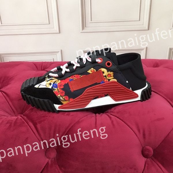 

2023 latest casual men's platform shoes skateboarding practical men's sports shoes men's and women's running shoes leisu, Black