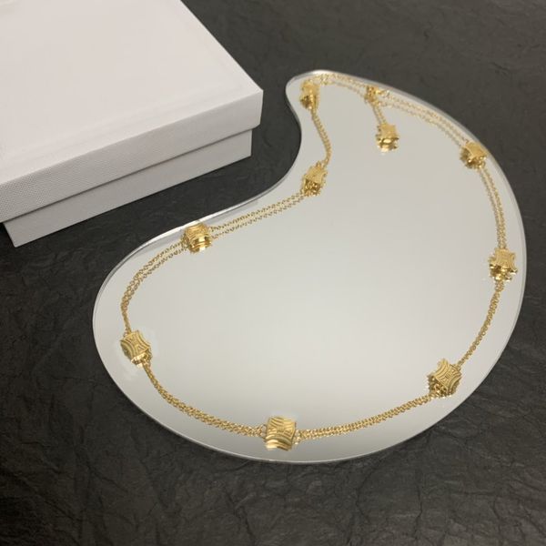 

style luxury designer celins necklace pendant necklace dhpen, Silver