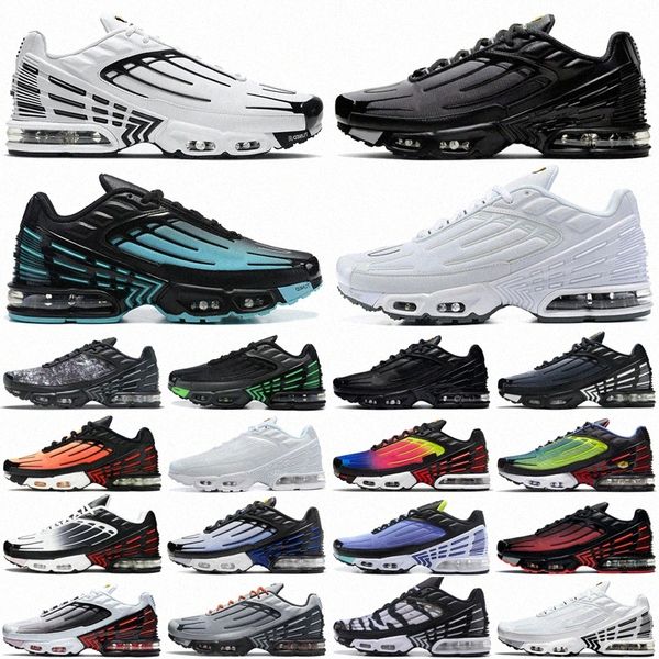 

tuned tn plus 3 womens mens running shoes fashion tn3 trainers unity bred grey mesh og black red white sneakers laser blue airsmx tns 12 t r