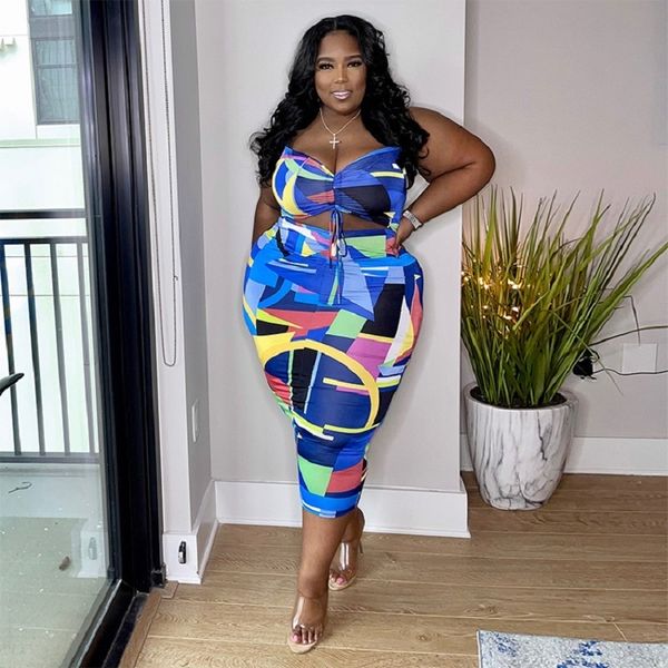 

plus size dresses plus size women elegant dress summer sleeveless ruffle skirt luxury evening gown lady party cloth fashion print outfit 230, Black