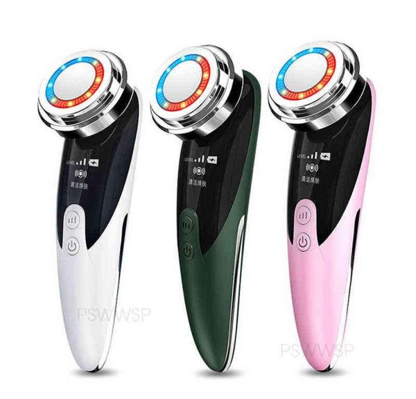 

ems face massager led light therapy facial radiofrequency wrinkle removal skin tighten radio mesotherapy beauty device care 2205207702616