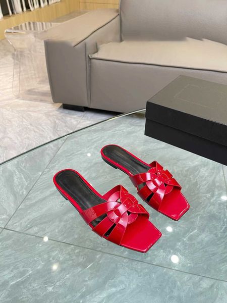 

2023 5a woman sandals flip flops for women stylish slipper fashion classics sandal flat shoes slide, Black