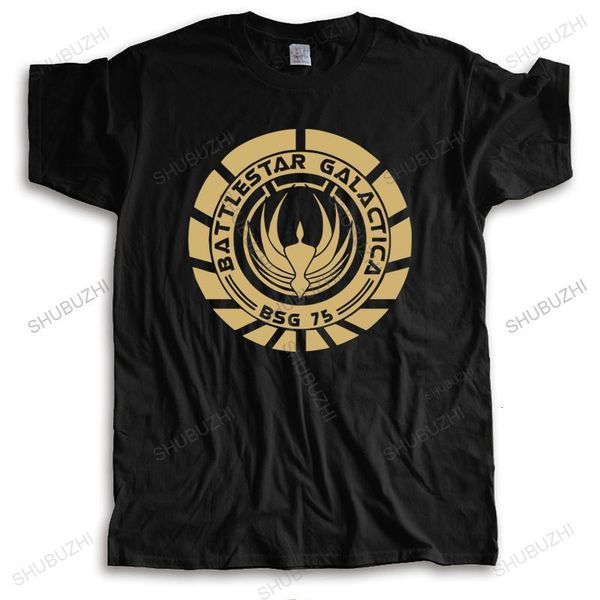 

men's t-shirts many summer crew neck cotton t-shirts short sleeve black tees battlestar galactica bsg 75 scifi arrived mens brand teesh, White;black