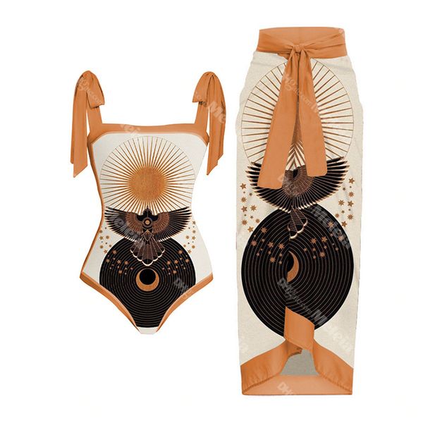 

striped swimsuit lady beach swimwear vacation women long dresses vintage swimwear dress 2pcs set, White;black