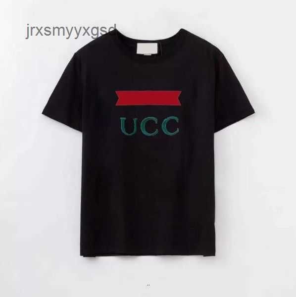 

summer designer mens t-shirts embroidery apparel clothing men tshirt shirts tee round neck spring high loose trend short sleeve male clothin, White;black