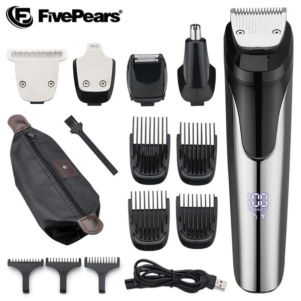 

hair trimmer fivepir alat cukur rambut pria mesin pemotong pemangkas jenggot listrik potongan untuk 230510