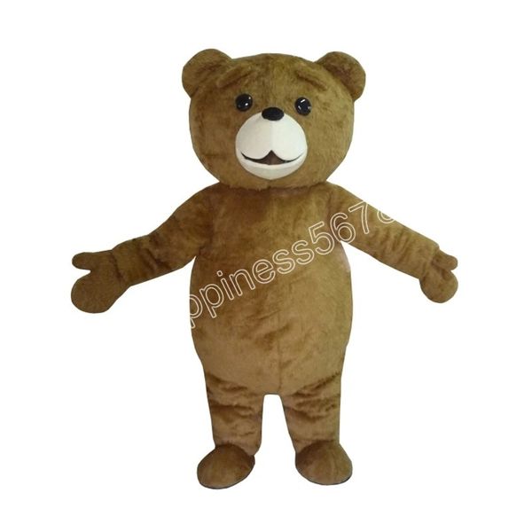 

new teddy bear mascot costume animation role play christmas halloween birthday party cartoon character activity, Red;yellow