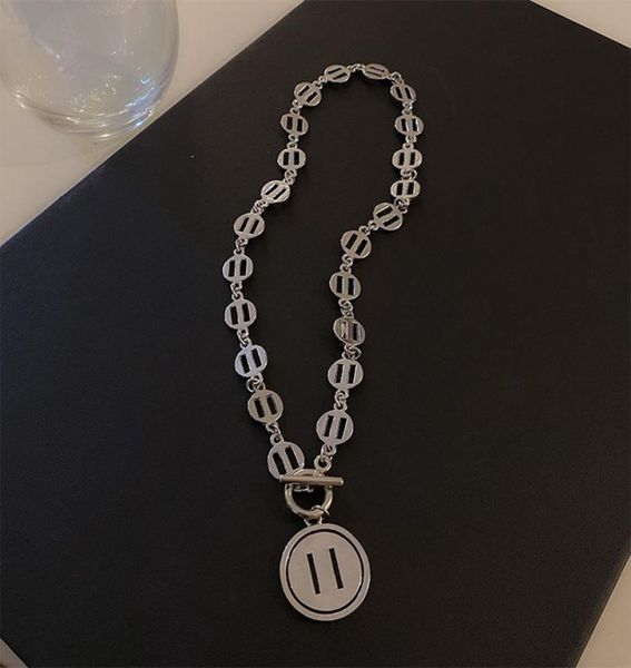 

womens designer necklace lady necklaces mens brand women men jewellery letter fashion golden sliver luxury elegant weote6073016, Silver