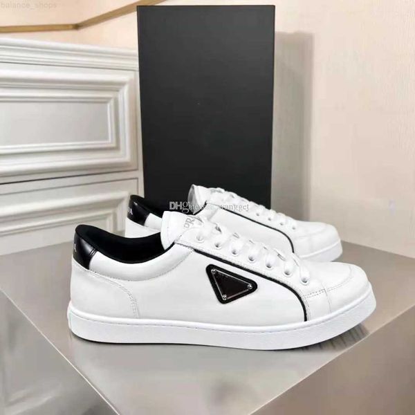 

brands macro re-nylon brushed leather sneakers shoes men prax 1 triangle rubber platform sole trainers comfort outdoor comfort walking, Black