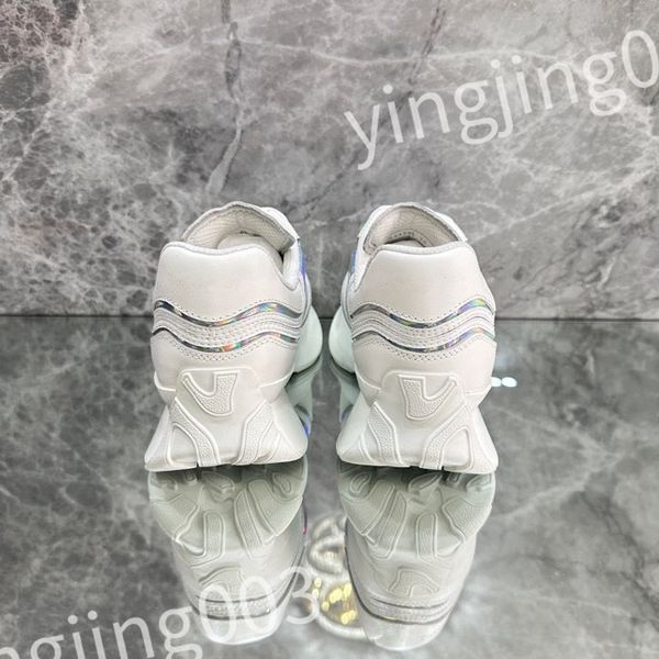 

2023 new luxury designer woman shoe leather lace up men fashion platform sneakers white black mens womens casual shoes chaussures