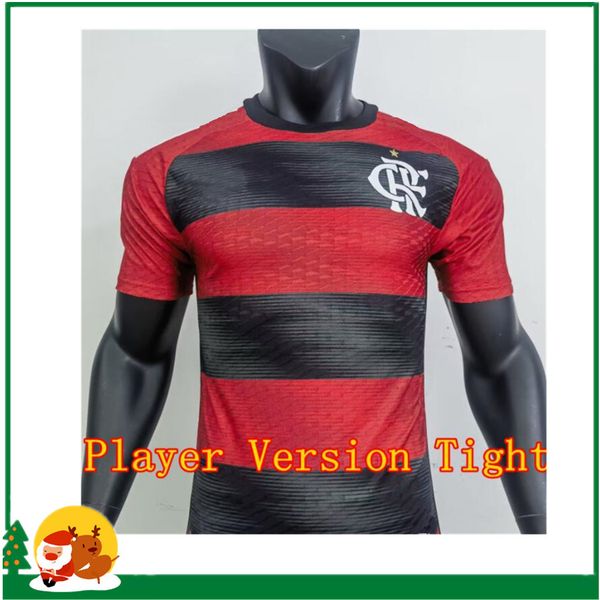 

player version 23 24 flamengo soccer jerseys 2023 diego e.ribeiro gabriel b. gabi pedro vidal de arrascaeta gerson football shirts, Black;yellow