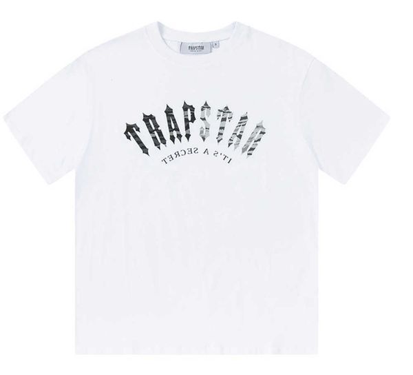 

50 styles men's t-shirts trapstar t shirt designer shirts jersey print letter luxury shirts rainbow color summer sports fashion cotton, Gray