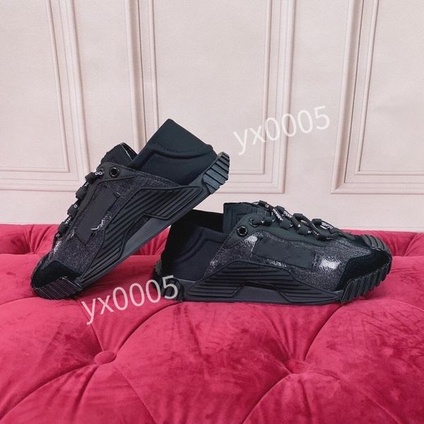 

new designer mens women shoes glossed-leather loafer black sneakers brushed leather loafers plus platform sneakers casual shoe size