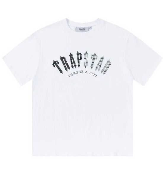 

50 styles men's t-shirts trapstar t shirt designer shirts jersey print letter luxury shirts rainbow color summer sports fashion cotton, Gray
