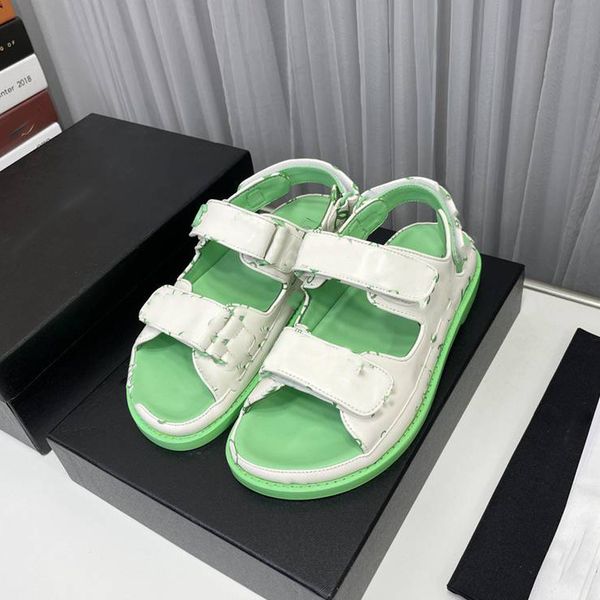

r outdoor channel beach shoes summer cc women's classic sandals flip slide fashion casual slippers z32