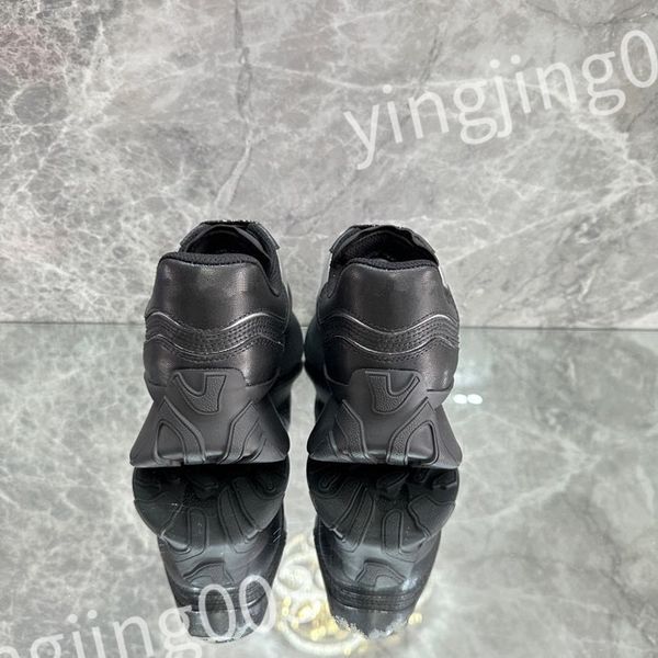 

2023 new designer woman's shoe leather lace up mens fashion platform sneakers white black mens womens casual shoes chaussures