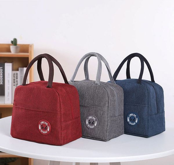 

custom logo oxford thermal insulated bag aluminum film inside picnic cooler bags