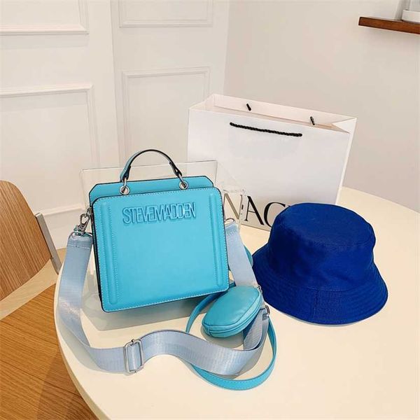 

18% off 2023 fashion handbag fresh and sweet small square single shoulder women's spring new urban elegant crossbody casual letter bag