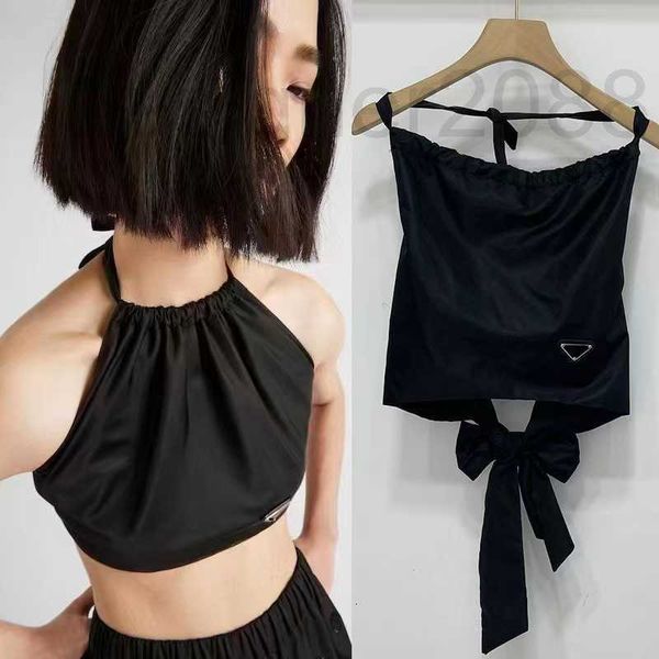 

women's tanks & camis designer latest popular women fashion vest comfortable breathable recycled nylon strapless back strap slim sleeve, White