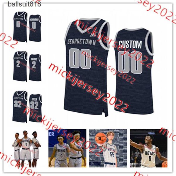 

georgetown hoyas jersey ryan mutombo bradley ezewiro 31 wayne bristol jr. 55 victor muresan georgetown basketball jerseys custom stitched me, Black