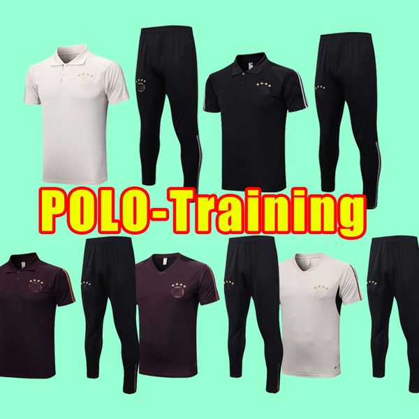 

2022 hummels soccer tracksuits germanys kroos werner muller football shirt gotze sanea khedira reus german 22 23 full kit short sleeve track, Black