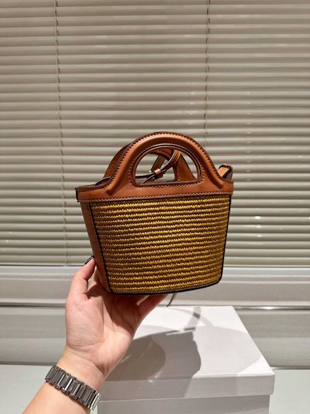 

designers bag women bucket straw bags casual rattan handbags wicker woven female totes large capacity ladies buckets messenger shoulder shop