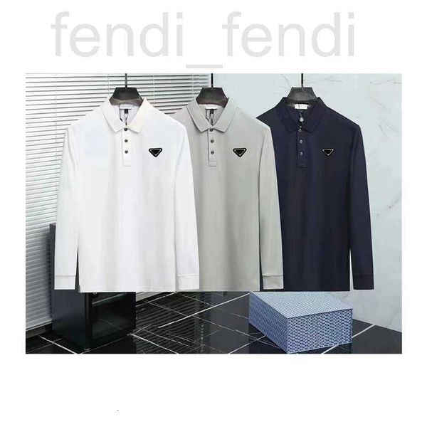 

men's polos luxuriousmen's designers polo t shirt pullover tees jackets fashion man jacket high end long sleeve tshirts sweatshirt, White;black