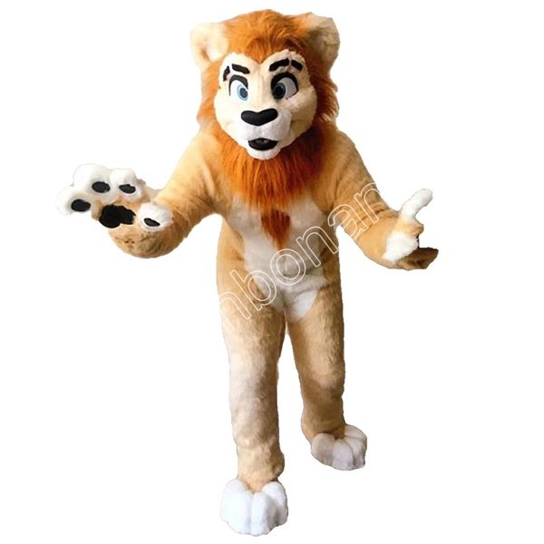 

2023 new lion mascot costume carnival performance apparel anime halloween adcharacter outfits, Red;yellow
