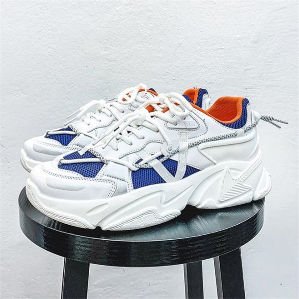 

men sneakers autumn new couples sport shoes fashion platform trainers male walking footwear casual shoes zapatillas hombre, Black