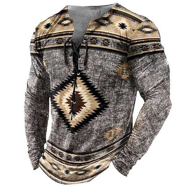 

rukas t-shirt graphic etno collar light purple black blue purple pink 3d printing outdoor long sleeved printed lace shirt, White;black