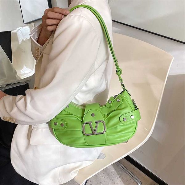 

18% off 2023 fashion hand fashionable niche design versatile pleated temperament single shoulder crossbody underarm women's bag