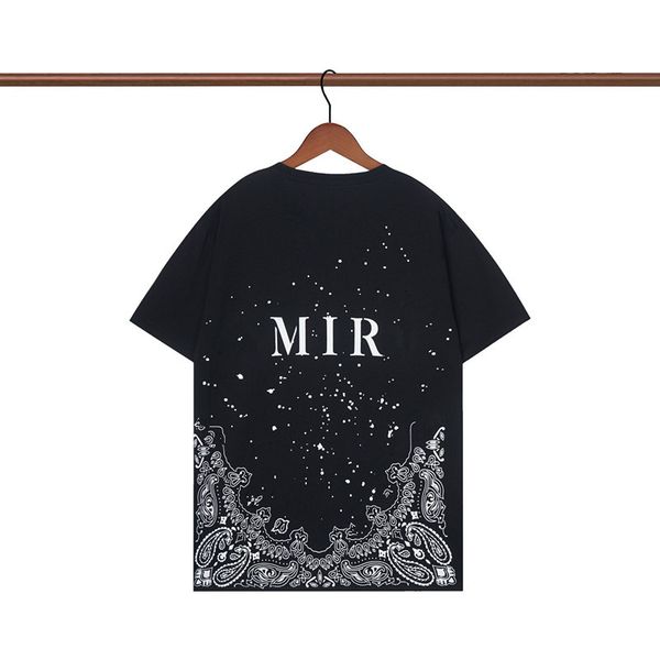 

summer a mari designer mens t-shirts printed fashion man a miris t-shirts cotton casual womens tees short sleeve luxury hip hop streetwear, White;black