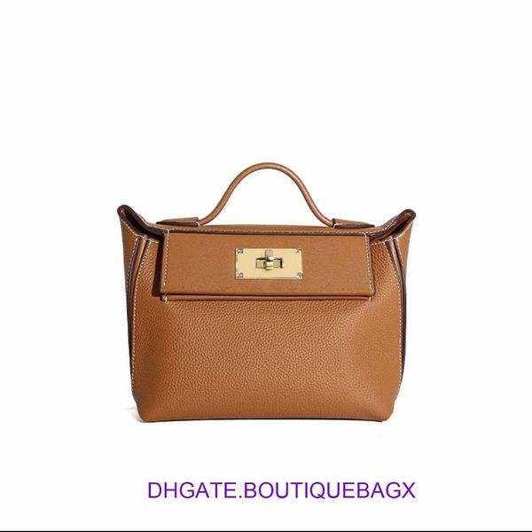 

designer hremm 2424 kelyss bags for sale genuine leather 2424mini bag single shoulder messenger large capacity fashion trend casual dumplin