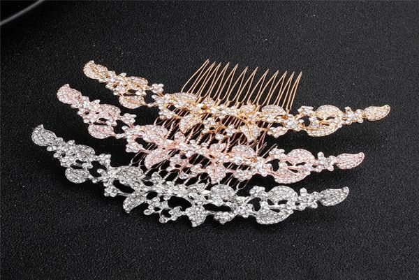 

20 stykle wedding hair combs bride head ornaments pearl headdress hair accessories bridal rhinestone weave womens jewelry4296929