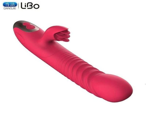 

toys massagers libo039s new big fish tongue automatic expansion and insertion heating vibrating stick women039s rotating7403177