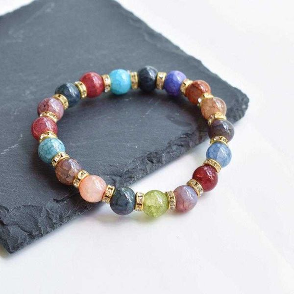 

round beads crack charm bead summer selling woman ornament bracelet fast pin 5 colors, Golden;silver
