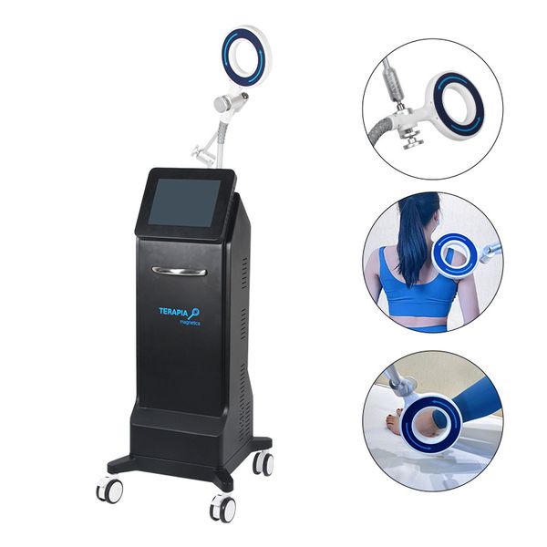 

healthy gadgets peripheral magnetic stimulation (pms) pmst tms smts muscle pain recover therapy terapia magnetca laser used for healthy reco