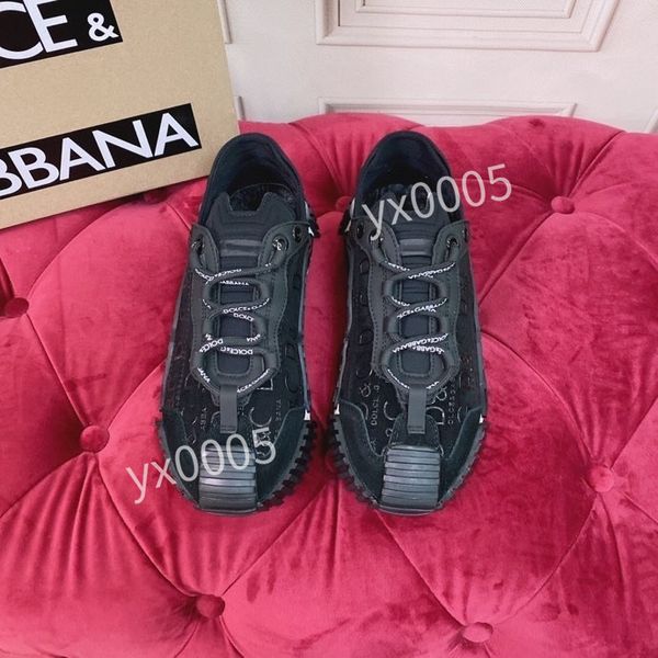 

mens women fashion designer casual shoes white black sneakers leather trainer printed platform trainers shoes