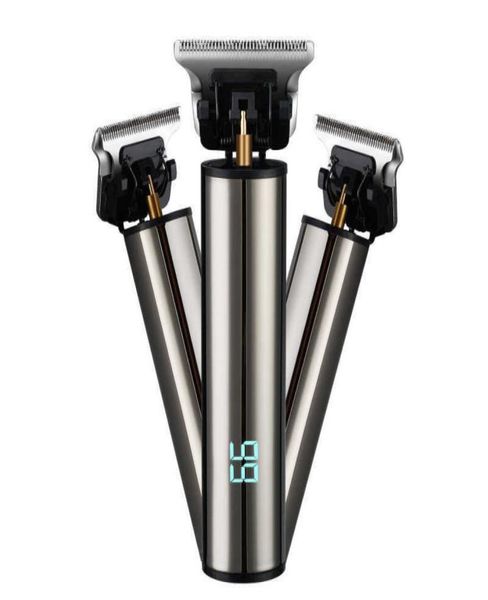 

electric shavers mini electric hair trimmer professional usb rechargeable cordless lcd display hair cutting machine beard trimmer 5520030