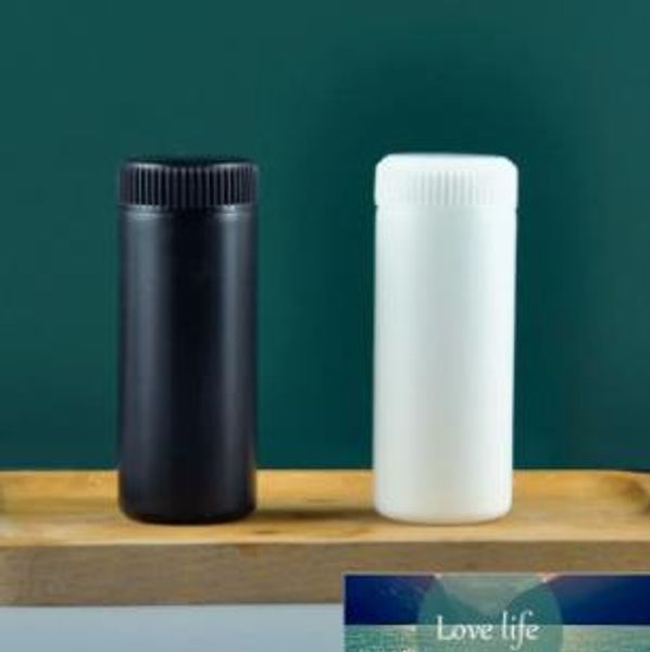 Quality black/white talcum powder bottles Sifter Bottle 60ml Portable baby empty bottle 60g 50pcs