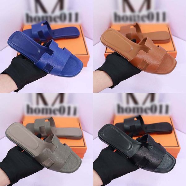 

brand design women slippers designer rubber slides sandal flat letter fashion shoes beach flip flops, Black