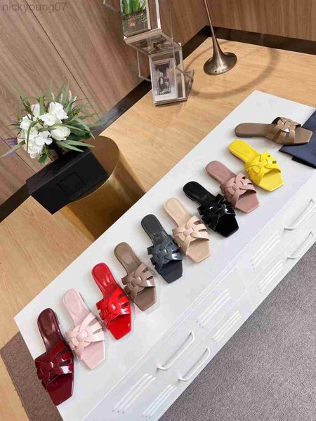 

slippers plus size 34-43 women's slippers leather flat bottom shallow open toe fishbill shoes elegant office shoes comfortable home sho, Black