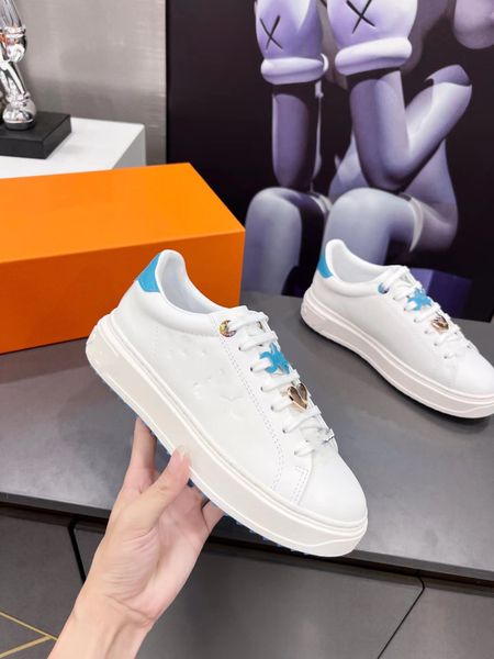 

new shoes men's basketball shoes leather women's travel white shoes fashionable couple sports shoes platform 0502, Black