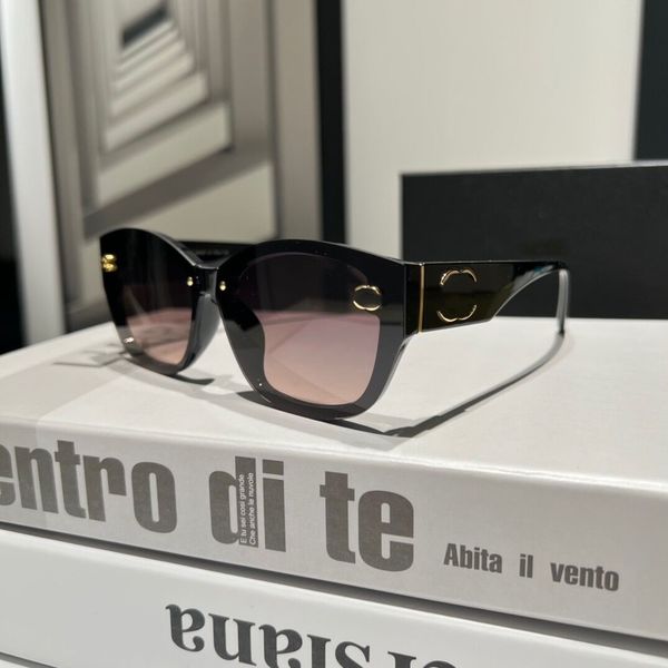 

2023retro brand channel slim sunglasses square fashion women's sunglasses uv protection intense super light sunglasses driving mirror m, White;black
