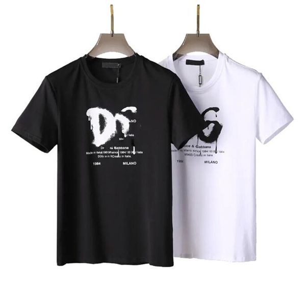 

summer polo shirt men's t-shirt printed short sleeve fashion couple cotton breathable t-shirt size 4-color s-3xl#94, White