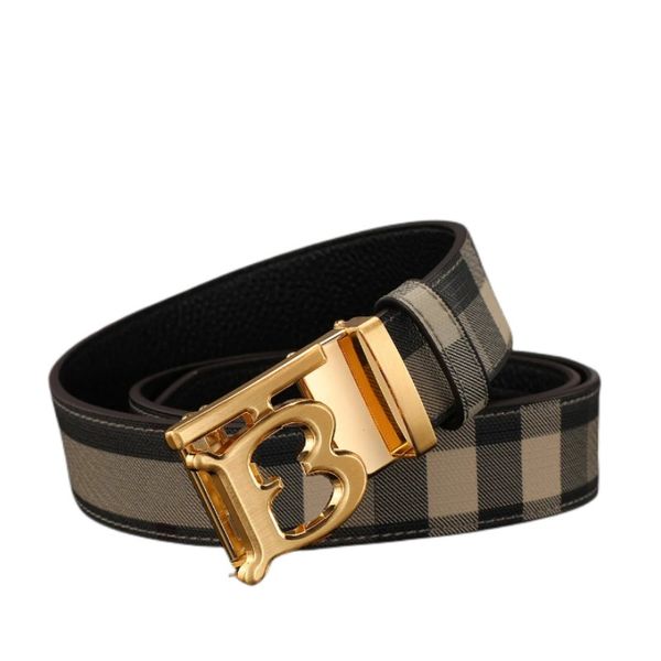 

designer belt luxury stripe letter buckle classic belts belts mens belt automatic buckle gold and silver black buckle casual width 3.8cm, Black;brown