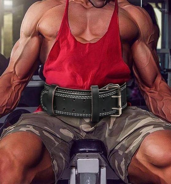 

weight lifting belt gym fitness waist protector men sports bodybuilding lumbar protection back squat training accessories support2461084, Black;gray